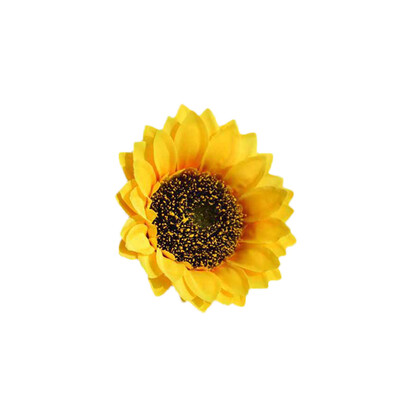 

Gobestart Fake Silk Artificial Sunflower Flower Heads Bouquet Floral Garden Home Decor A