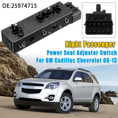

1pc Car Auto Front Right Power Seat Switch Controls For GMC Terrain 2010-2018