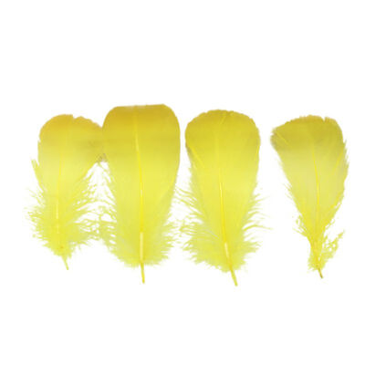 

100pcslot Natural Beautiful Goose Feather Decoration floating color wedding decorations