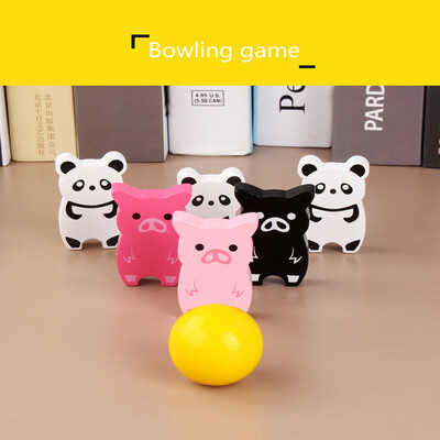 

YIWULAWooden Balance Game Animal Stacking Blocks Baby Toddler Blocks For Kids