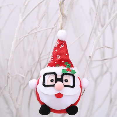 

Tailored Christmas Ornaments Gift Santa Claus Snowman Tree Toy Doll Hang Decorations