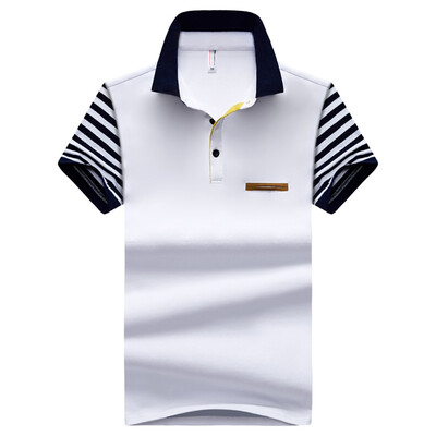 

Toponeto Mens Summer New Style Fashion Lapel Cotton Short Sleeves Comfortable Blouse Top
