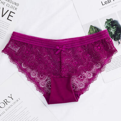 

Woman Panties Underwear Briefs Lady Sexy Lace Breathable Female Panties Underwear For Women Sexy Lace Briefs 2019
