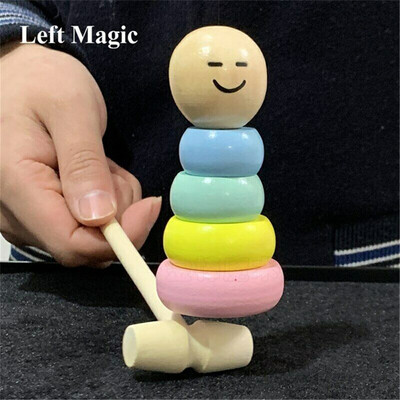 

YIWULADaruma Halloween Magic Tricks Funny Toy Stage Magic Props Kids Gifts