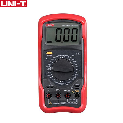 

UNI-T UT52 Professional Digital Multimeter ACDC Voltmeter Capacitor Tester esr Meter Tester Digital Capacitor Capacitance Meter