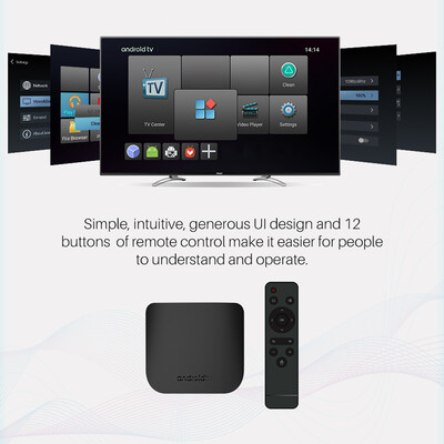 

M8S PLUS W Smart Android 71 TV Box Amlogic S905W Quad Core H265 HDR 2GB 16GB Miracast Airplay DLNA WiFi LAN HD Media Player US