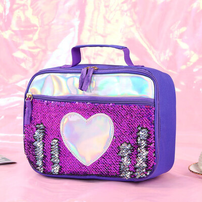 

New Portable Lunch Box Thermal Insulation Pack Sequined Lunch Pack Aluminum Foil Preservation And Thermal Insulation Pack