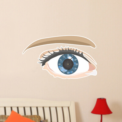 

3D Wall Sticker New Wall Clock Sticker DIY STICKER 3D Art Wall Clock Decals Breaking Cracking Office Home Wall Decor Gift