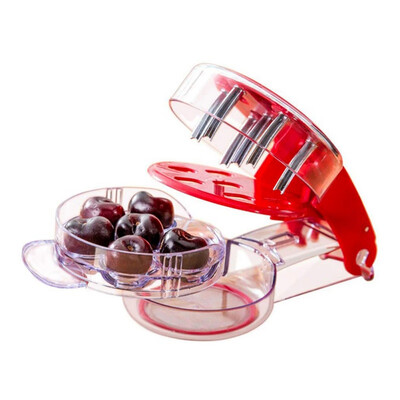 

Easy Cherry Fruit Core Seed Remover Cherry Fruit Corer Kitchen Useful Fruit Core Remover Tool Gadget