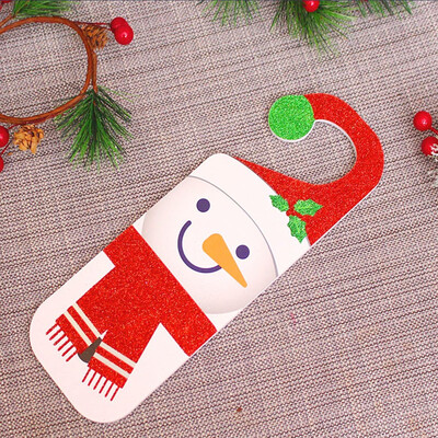 

Toponeto Christmas Tree Decoration Shiny Merry Letter Card for Xmas Hanging Ornament
