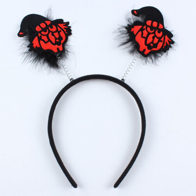 

Halloween Witch Spider Ears Hairband Headband Party Dress Costume Hair Accesory Hot Sale