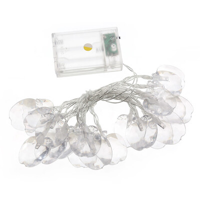 

Tailored 20LED Battery Box Apple Garden Christmas Bulb String Colours