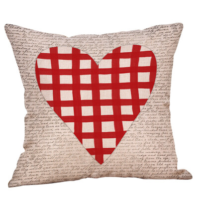 

〖Follure〗Happy Valentines Day Throw Pillow Case Sweet Love Square Cushion Cover