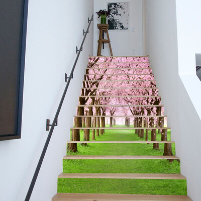 

Toponeto DIY Steps Sticker Removable Stair Sticker Home Decor Ceramic Tiles Patterns