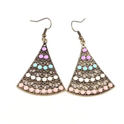 

2019 New Arrivals 1 Pair Women Girl Stylish Punk Rock Leaf Dangle Ear Cuff Wrap Earring Sterling Earrings In Jewelry