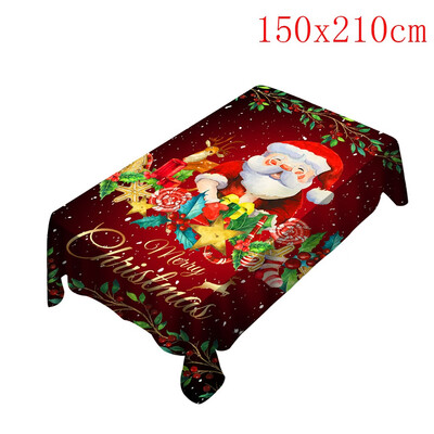 

Tailored Christmas TableclothChair Cover Digital Printing Christmas Table Decoration