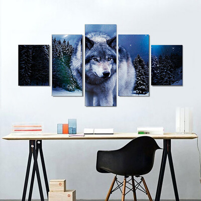 

Gobestart Full Drill DIY 5D Diamond Painting Embroidery Cross Crafts Stitch Kit Home Decor