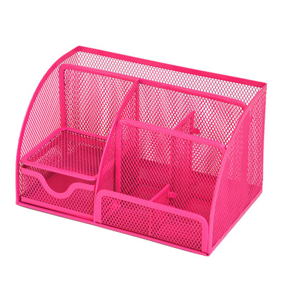 

Toponeto Office Desk Organizer with 6 Compartments Drawer The Mesh Collection