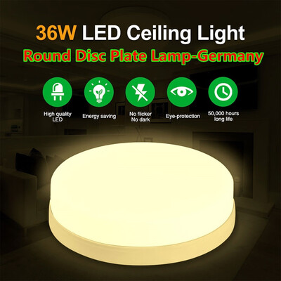 

36W Warm White 2 Generation Showing Installation Round Disc Plate Lamp Germany