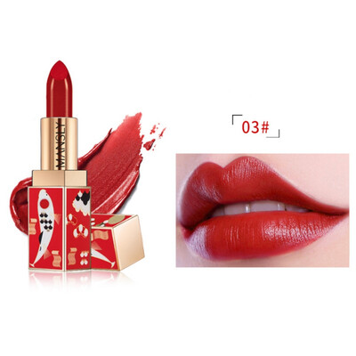 

Waterproof Matte Velvet Glossy Lipstick Cosmetic Moisturizer Smooth Lipsticks Long-lasting Lip Makeup