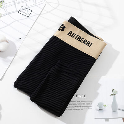 

Fashion Trend Letter Pattern Women Pencil Pants Simple Comfortable Cotton Ankle-length Leggings