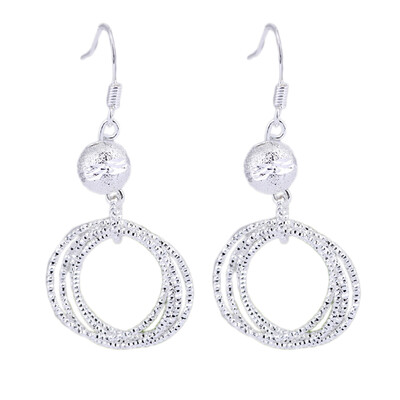 

Silver Embroidery Stud Ear Bead having Worth Jewelry 925 Five Excellent Rings Selling Hot Sale Lucky Earrings