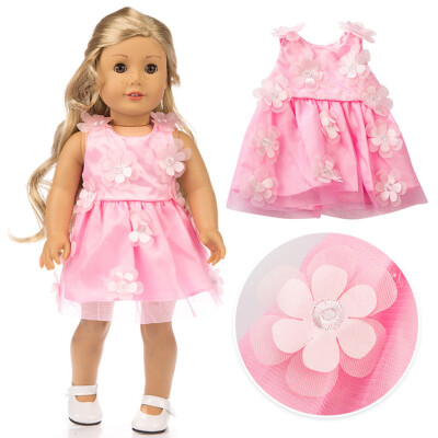 

Siaonvr Beautiful Dress Clothes Suit For 18 Inch American Girl Doll Accessory Girls Toy