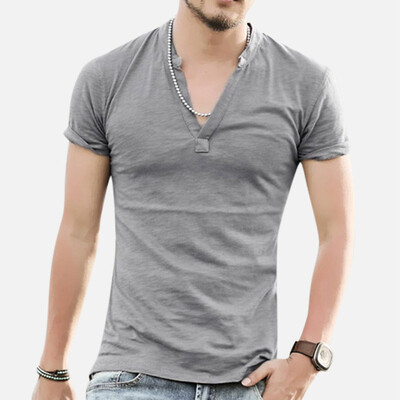 

Toponeto Mens Vintage Baggy Cotton Linen Solid Short Sleeve Retro T Shirts Tops Blouse