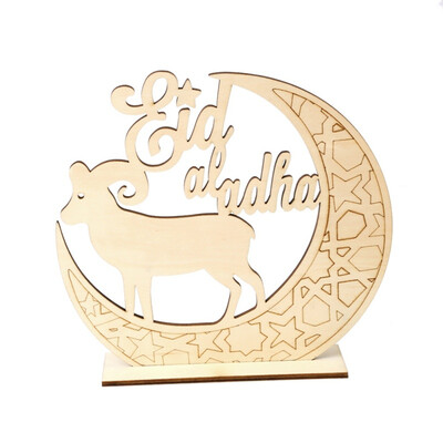 

Eid Mubarak Muslim Islam Ramadan Decorations Hanging Lantern Pendant Plaque Sign Ornament DIY Wall Decor Party Supplies