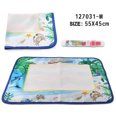 

Siaonvr Children Education Magic Water Doodle Painting Writing Mat Board Toy