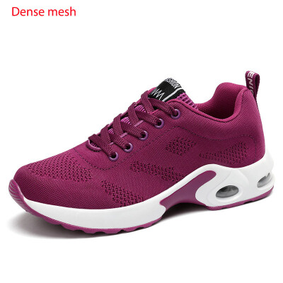 

Fashion Women Lightweight Sneakers Air Cushion Ladies Trainers Basket Tenis Casual White Platform Sneakers Breathable Comfort