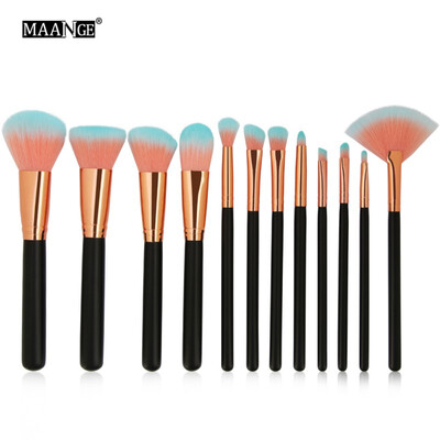

12pcs Eyeshadow Makeup Brushes Set Eye Shadow Blending Make Up Brushes Soft Synthetic Hair For Beauty MKXJ