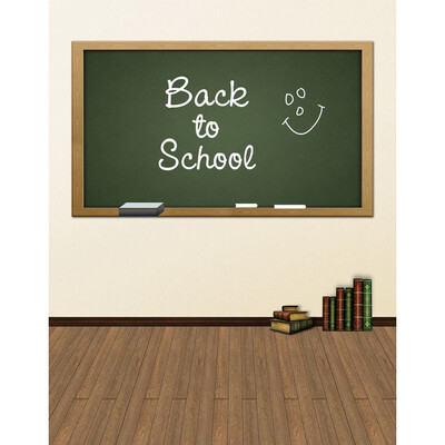 

Smile Blackboard Photo Backdrop 57FT Vinyl Fabric Cloth Digital Printing Photo Background s-2162