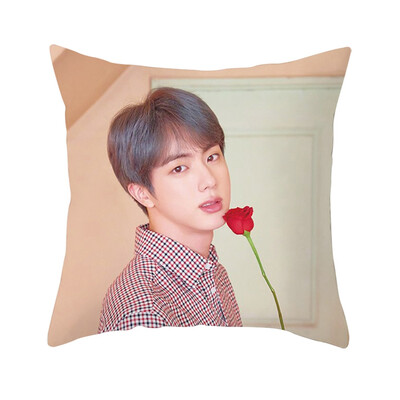 

Kpop BTS New Album MAP of The Soul Persona Concept Square Throw Pillow Cover Pillowcase