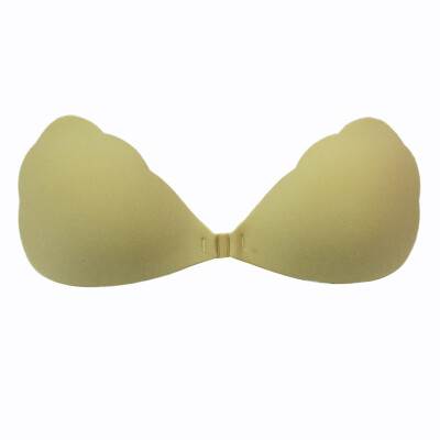 

Waterproof Wavy Triangle Cup No Trace Invisible Chest Stickers No Straps Wedding Invisible Bra