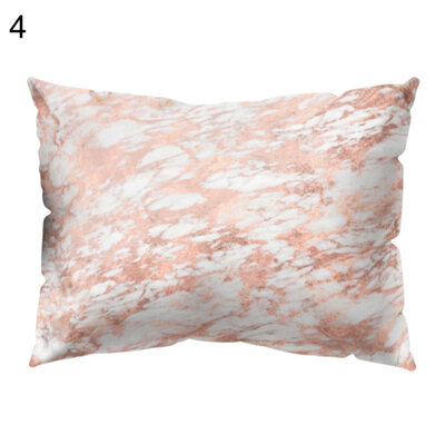 

Fresh Marble Print Pillow Case Cushion Cover Bed Car Cafe Office Decoration