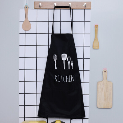 

Women Cooking Kitchen Restaurant Chef Adjustable Bib Apron Waterproof Oil Proof