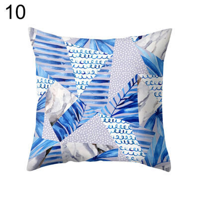 

Coconut Tree Monstera Leaf Throw Pillow Case Cushion Cover Sofa Bedding Articles