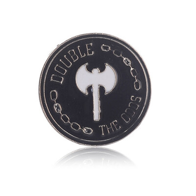 

Cartoon Skull Beer Coffee Enamel Collar Brooch Pins Badge Corsage Brooch Jewelry