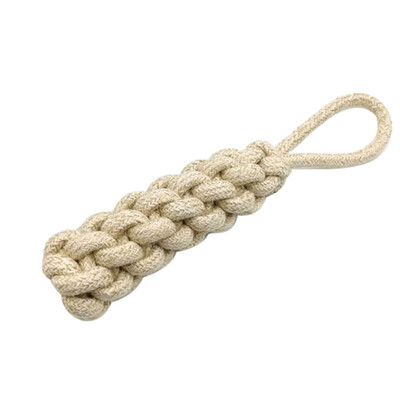 

Gobestart Pet Dog Chews Cotton Rope Knot Ball Grinding Teeth Odontoprisis Toy
