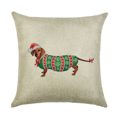 

Cotton&Linen Square Home Decorative Throw Pillow Case Sofa Cushion