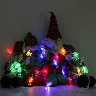

Tailored LED String Light Outdoor Fairy Transparent Crutch Lawn Christmas Party Lamp Bulb