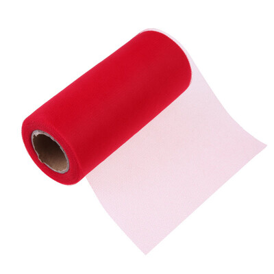 

25YardsLot 6inch Colorful Tissue Tulle Paper Wedding Decoration Roll Spool Craft Birthday Holiday Decor new