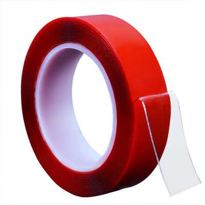 

3M Nano Magic Tape Red Film Double Sided Tape Transparent No Trace Reuse Waterproof Adhesive Tape Cleanable 051152cm width