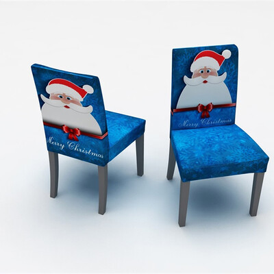 

Gobestart 2PCS Chair Covers Dining Room Chair Protector Slipcovers Christmas Decoration