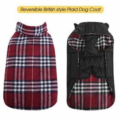 

Dog Winter Waterproof Warm Padded Jacket Coats Clothes For Medium Large Pet