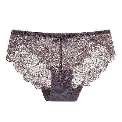 

Plus Size Fashion High Quality Womens Panties Breathable Female Underwear Sexy Lace Lingerie