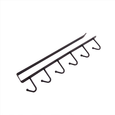 

Kitchen Storage Rack Cupboard Hanging Hook Hanger Chest Organizer Mug Holder