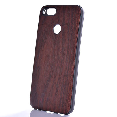 

case for Xiaomi mi A1 woodLike soft TPU silicone PC wood pattern PU leather skin funda covers for Xiaomi mi A1 case capa
