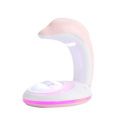 

Gobestart Rainbow LED Colorful Night Projector Light Lamp Baby Bedroom Decors Kids Gift ON